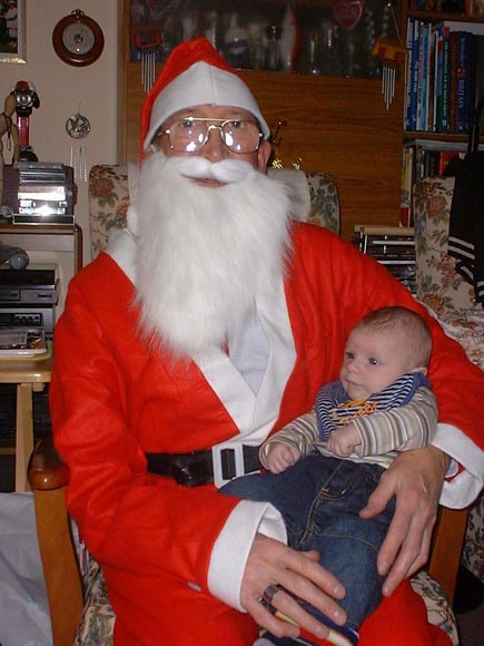 [Tom meets Santa!]