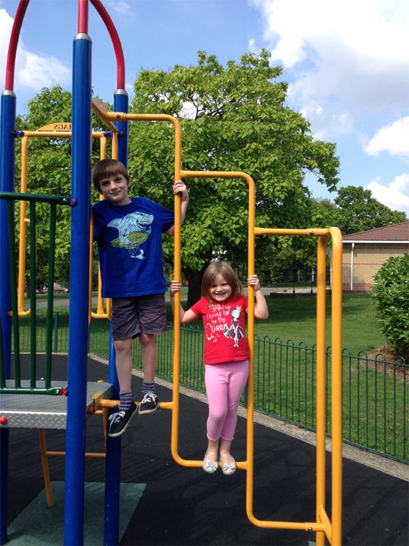 [Tom and Emma Climbing]