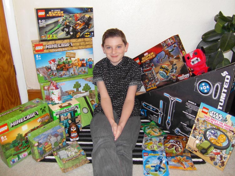 [Tom's Xmas presents]