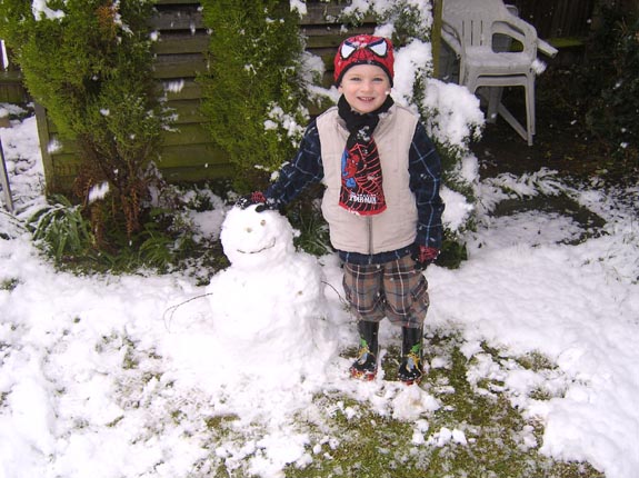 [Tom's made a new friend - literally!]